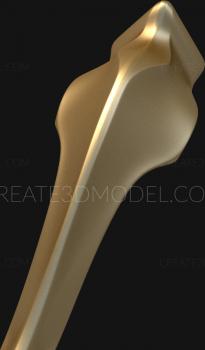 Legs (NJ_0237) 3D model for CNC machine